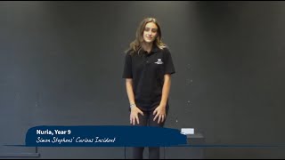 DCIS: FOBISIA Drama Monologue Challenge 2020 - Núria, Year 9