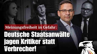 Meinungsfreiheit in Gefahr: Deutsche Staatsanwälte jagen Kritiker statt Verbrecher! | Gerald Grosz