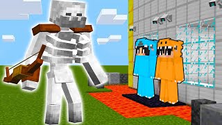 Mutant Skeleton VS The Most Secure Minecraft House