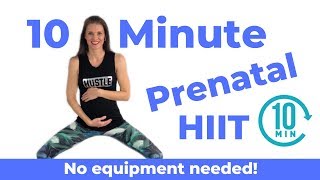 Quick Prenatal Cardio | Pregnancy HIIT Workout