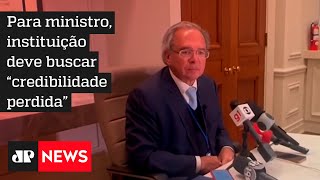 Paulo Guedes critica previsões do FMI em viagem aos EUA