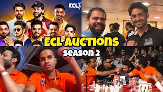 Ecl auctions done🔥 Bangalore Bashers ❤️ ECL season2 #fukrainsaan #abhishekmalhan