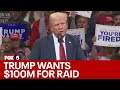 Trump to sue DOJ for $100M over Mar-a-Lago raid | FOX 5 News