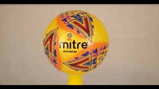 Mitre Delta Legend Training Football Yellow