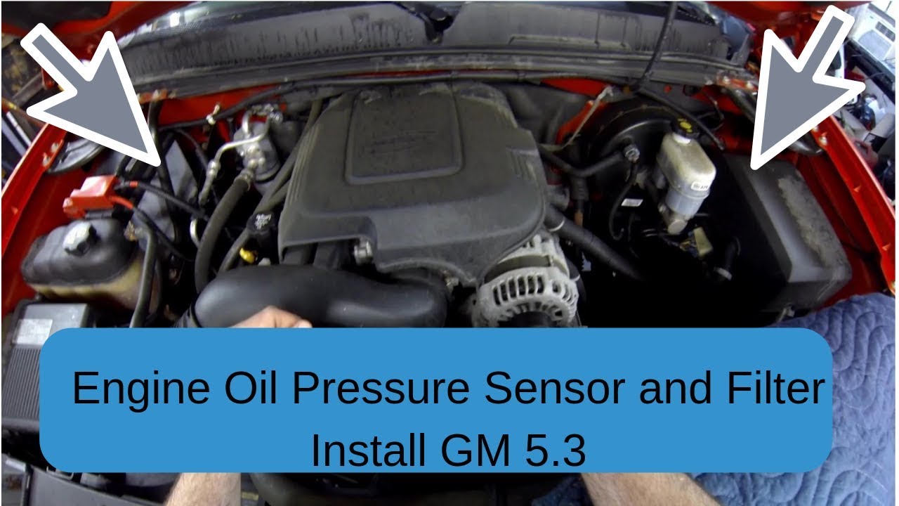 Oil Pressure Sensor Replacement Chevy Gmc 41 Off