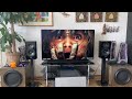 vincent sp331 u0026 revel m16 sound test no subwoofers or dirac dsp