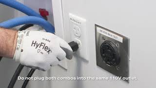 GE Profile™ UltraFast Combo Side-by-Side Installation