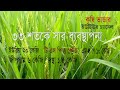 ব্রিধান ৯০ চাষ পদ্ধতি। আমন মৌসুমে উচ্চ ফলনশীল সু সন্ধিযুক্ত দান।