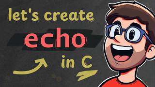 Create a basic echo command in C using system calls!