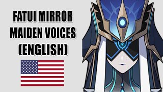 Genshin Impact - Fatui Mirror Maiden Voices (English)