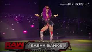 WWE - Sasha Banks Best Entrances 2016 - 2017 Part 1