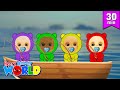 1, 2, 3, 4, 5, Once I Caught A Fish Alive + More | Nursery Rhymes & Kids Songs by Henry Hoover World