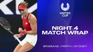 Night 4 Match Wrap | United Cup 2023