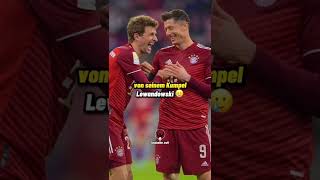 Mit diesem Foto verabschiedet sich Müller von seinem Kumpel Lewandowski 🥲