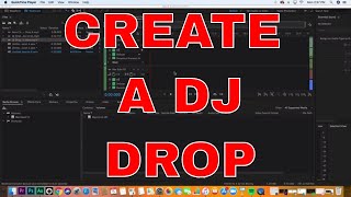 How to Create a DJ Drop | Adobe Audition Tutorial