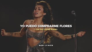 Miley Cyrus - Flowers (Demo) [español + lyrics]