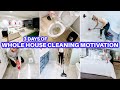 5 DAY EXTREME WHOLE HOUSE CLEAN WITH ME 2023 | WHOLE HOUSE SPEED CLEANING MOTIVATION |HOUSE CLEANING