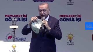 Erdoğan: Seçim kampanyasında vatandaşlara çay ve keten poşet dağıtılacak