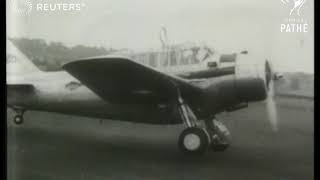 New U.S. observation plane with advanced technological features (1938)