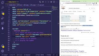 How to Code a Javascript Fahrenheit Converter - Beginner Javascript Practice