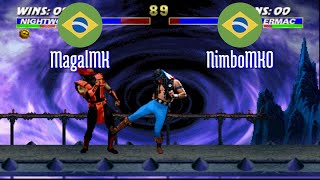 FT5 @umk3: MagalMK (BR) vs NimboMKO (BR) [Ultimate Mortal Kombat 3 Fightcade] Jan 30