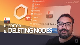 UI Editor Tutorial: Deleting Nodes