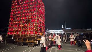 アリオ鷲宮提灯祭　本壱提灯山車