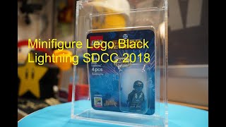 Exclusive Minifigure Lego Black Lightning SDCC 2018