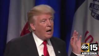 FULL: Donald Trump lengthy reaction to Hillary Clinton 'deplorables' comment at National Guard conf