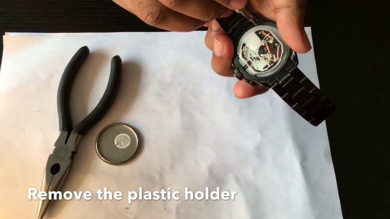 DIY: Watch Battery Replacement At Home - YouTube