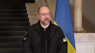 18.01.2023 Брифінг Прем'єр-міністра України Д. Шмигаля та Гендиректора МАГАТЕ Р. Гроссі