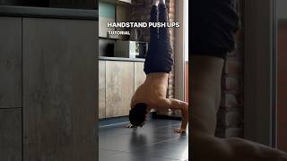 HSPU Tutorial #calisthenics #workout