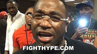 ADRIEN BRONER REACTS TO PACQUIAO DROPPING AND BEATING THURMAN: "HE GOT COOKED"
