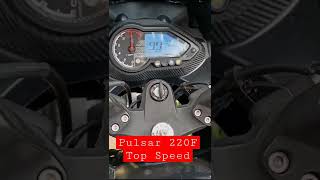 Pulsar 220F Top End Speed 155 KM/H.  😱. 2022 New Model Edition For Bajaj