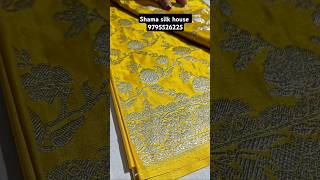 Banarsi handloom mashru silk saree 🤩💛💯