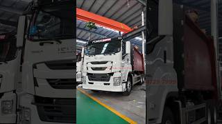 Isuzu GIGA 20cbm trash compacor truck in production