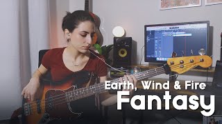 Earth, Wind \u0026 Fire - Fantasy (bass cover by Nelly Efron)