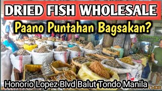 Bagsakan ng dried fish sa Maynila #fishport #driedfish #bagsakpresyo #divisoria