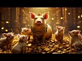 golden pig bless and good luck will come to you. wealth purification and healing 432hz