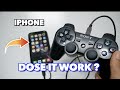 Dose the PS3 Controller work on iPhone?