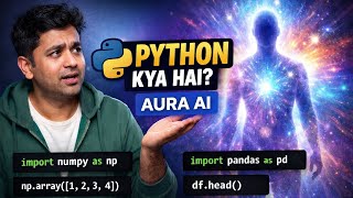 AURA AI Explains Python | NumPy ,Pandas , Matplotlib & seaborn Code