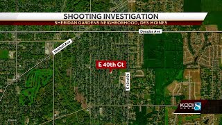 Des Moines police investigating shooting incident on Christmas day