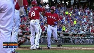 BAL@TEX: Beltre crushes two-run no-doubter to right