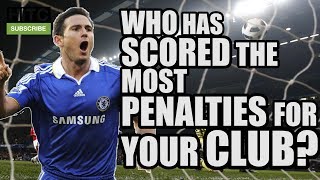 Who Is Your Club's Premier League Record PENALTY Goalscorer?