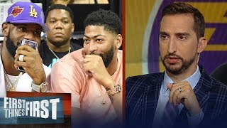 Lakers have the most upside of any roster in basketball - Nick Wright | NBA | FIRST THINGS FIRST