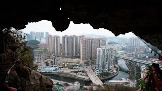 藏在贵阳市中心的小众景点，贵阳仙人洞，换个视角看贵州|Guiyang, Guizhou, China ，chinese travel vlog