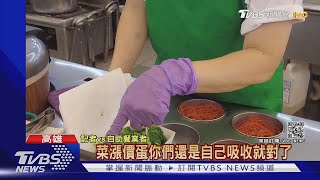 豪雨成災!中南部蔬菜大漲 自助餐業者喊苦｜TVBS新聞