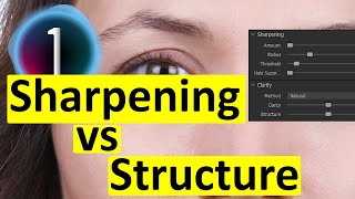 Quicktorial - Difference between Sharpening and Structure in Capture One Pro 21