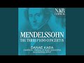 Piano Concerto in A Minor, MWV O2: I. Allegro - Più lento - Tempo I