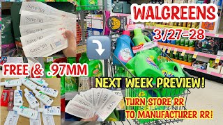 Walgreens || Turning My Store RR into Manufacturer RR|| Free and MM on Cerave & cosmetics 🔥💰💵🏃‍♂️